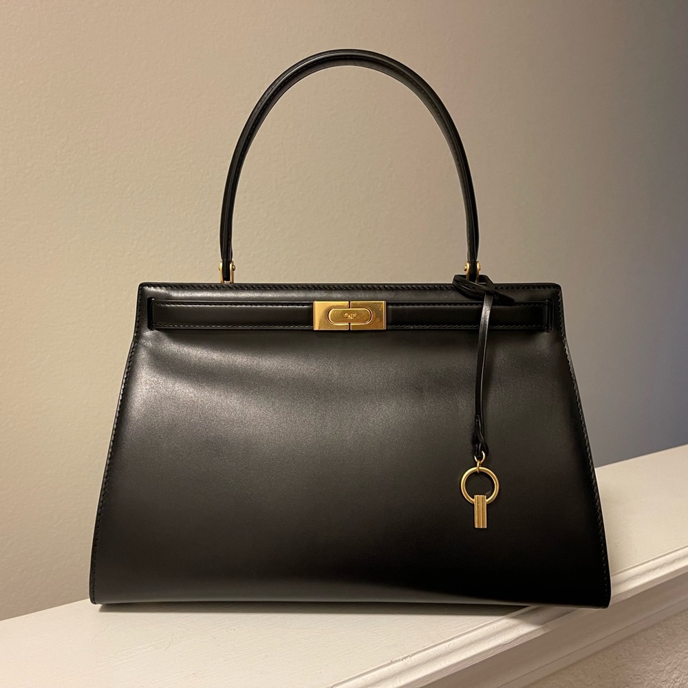 LARGE Tory Burch Lee Radziwill Satchel Bag